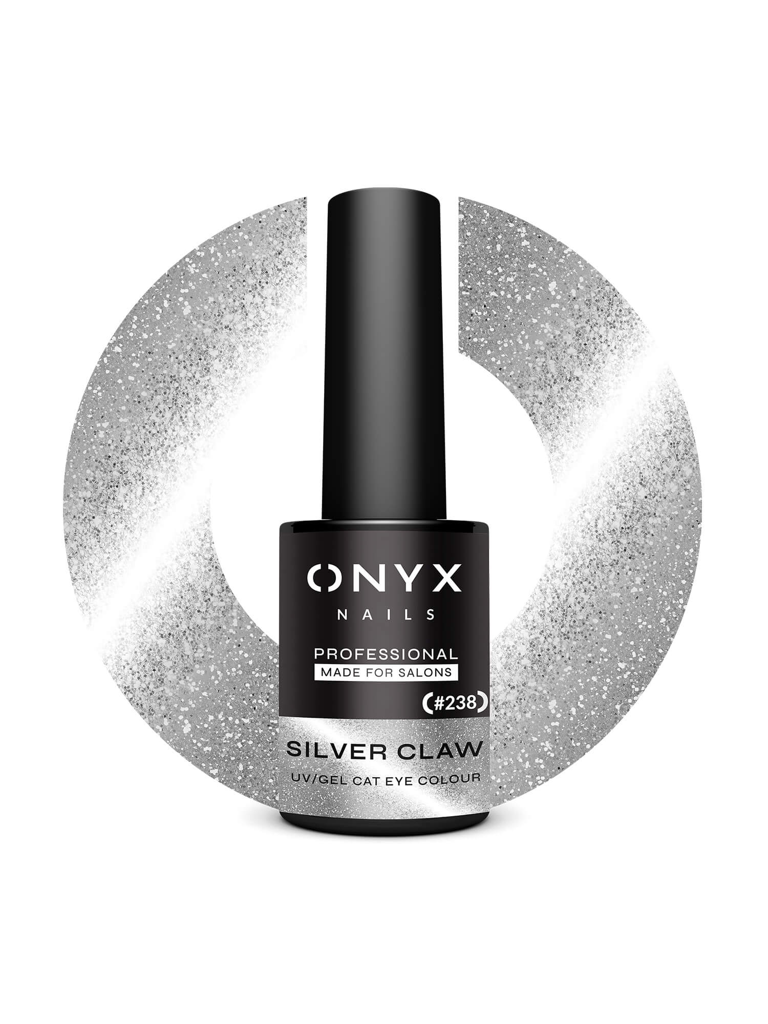 238 Lakier Hybrydowy Silver Claw 7ml