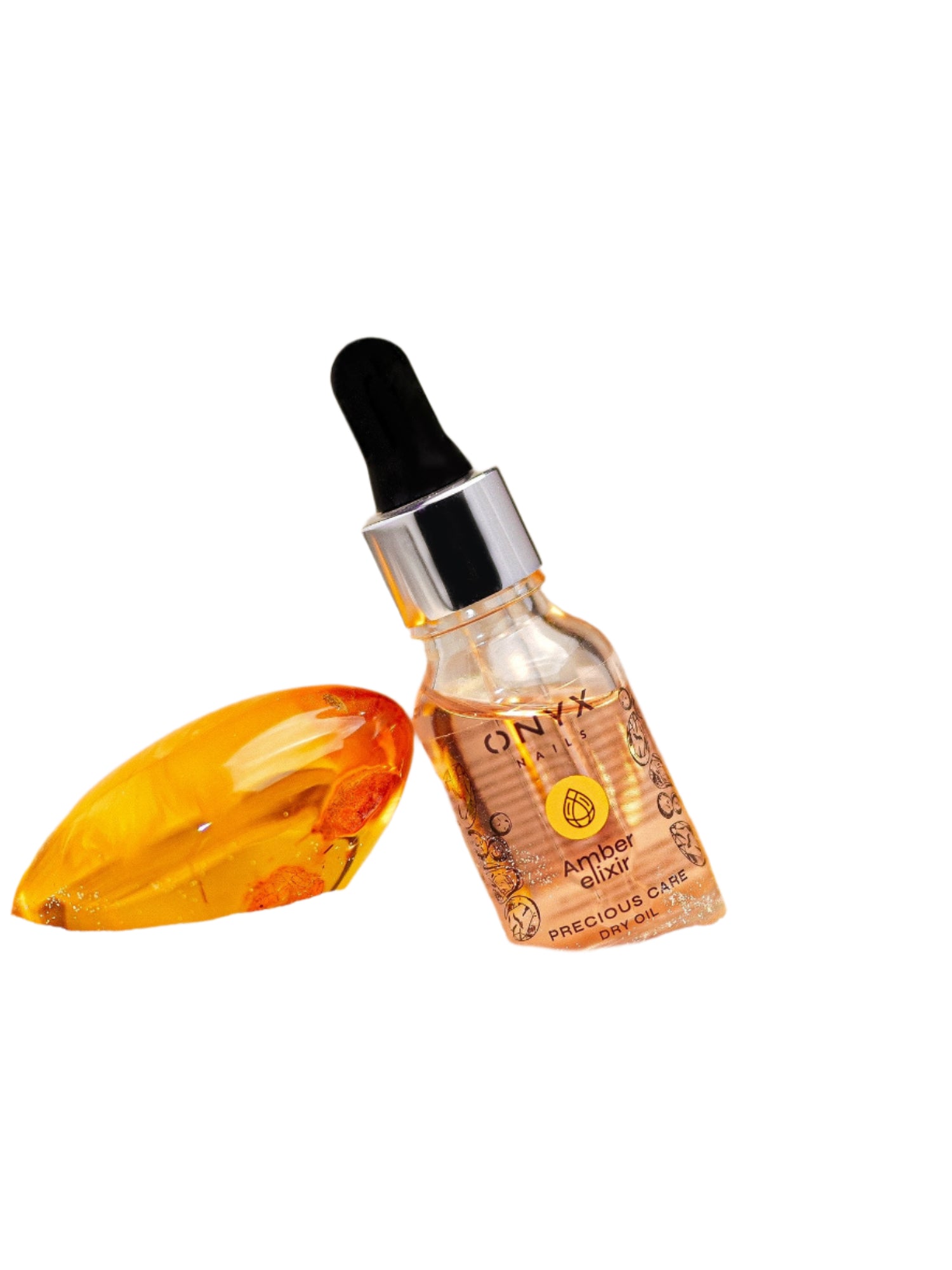 Onyx Nails Ξηρό λάδι για τα χέρια - Amber Elixir 15ml