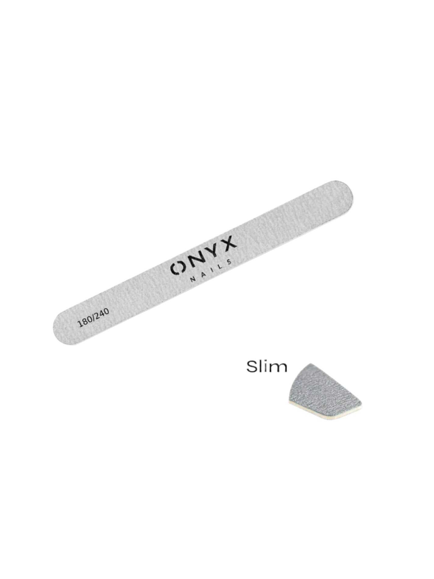 Pilnik do paznokci prosty slim 180/240