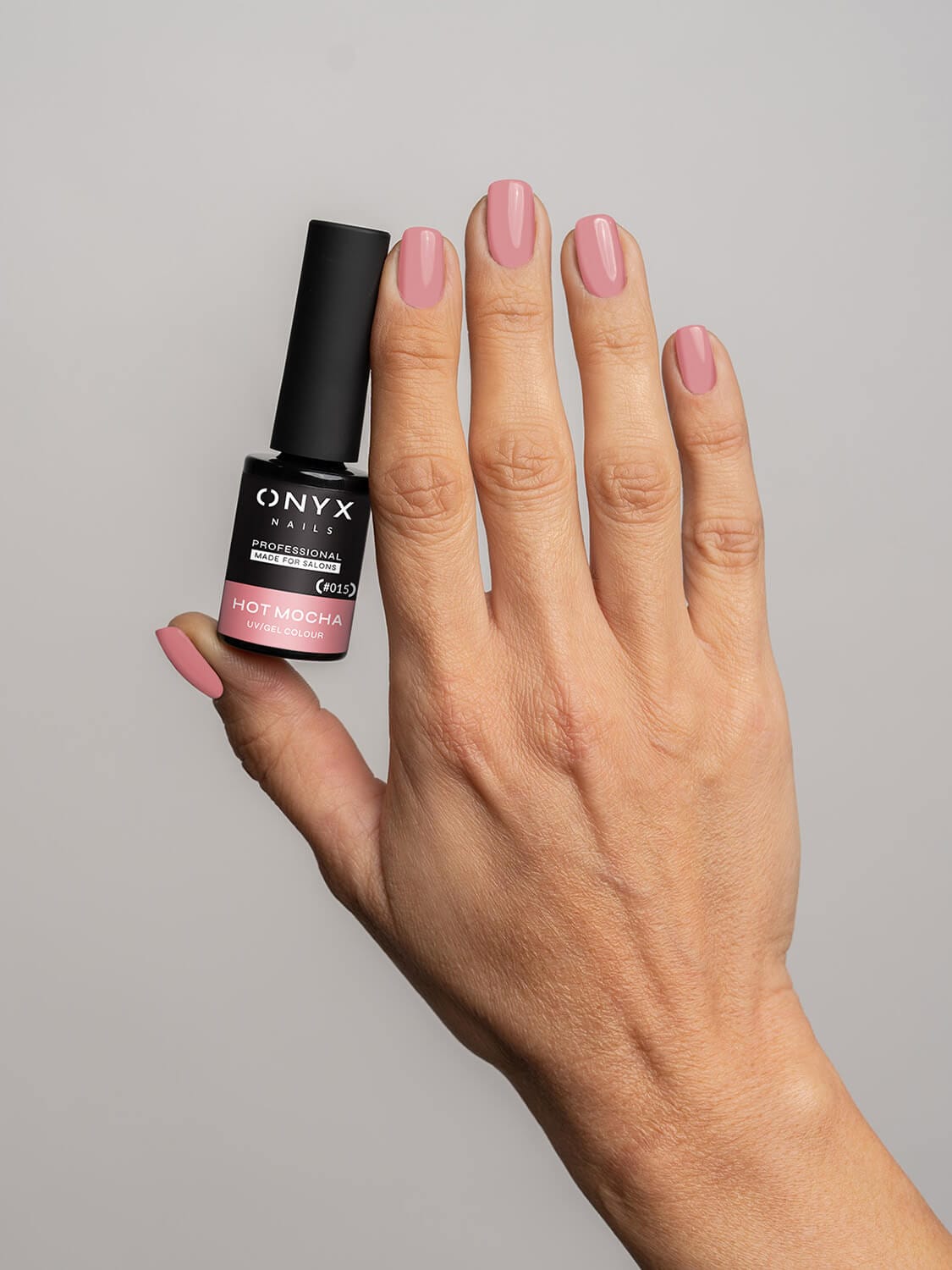 Onyx Nails Ημιμόνιμο βερνίκι 015 Hot Mocha 7 ml
