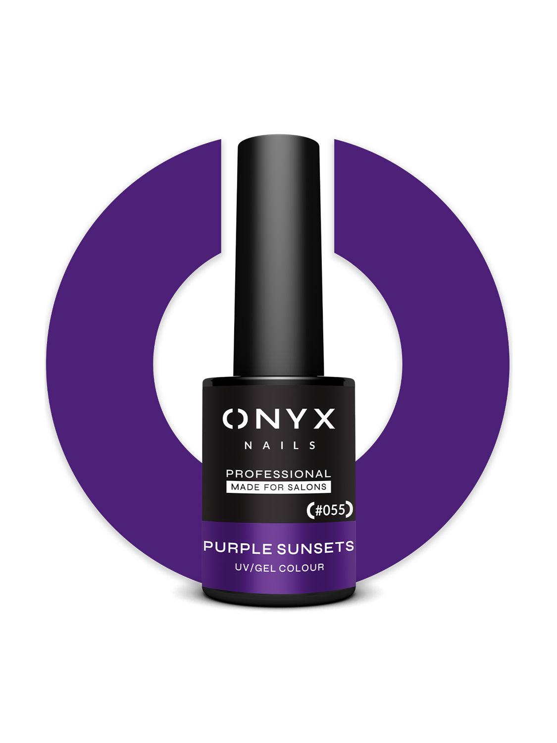 055 Lakier Hybrydowy Purple Sunsets 7ml