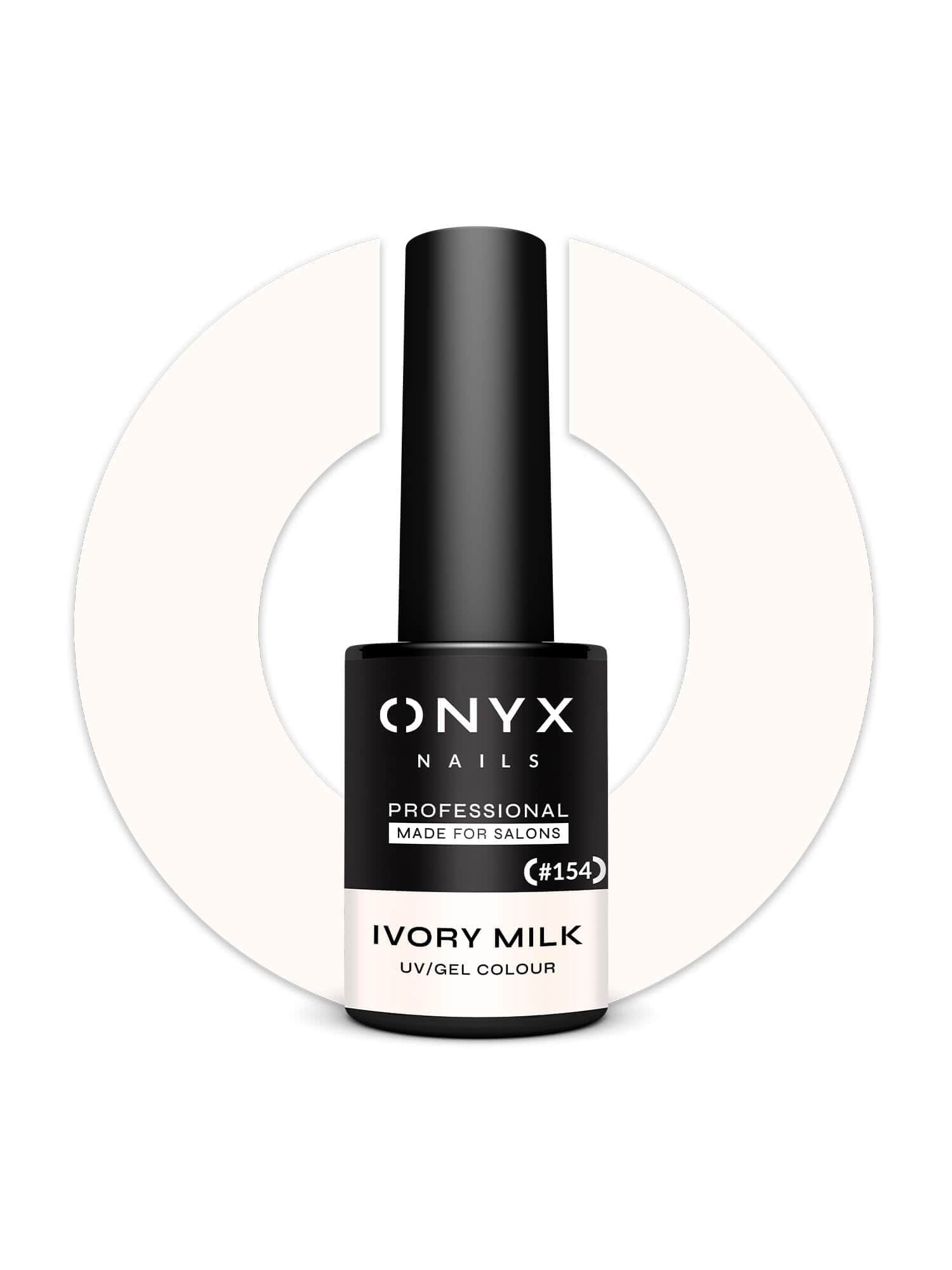 154 Lakier Hybrydowy Ivory Milk 7ml