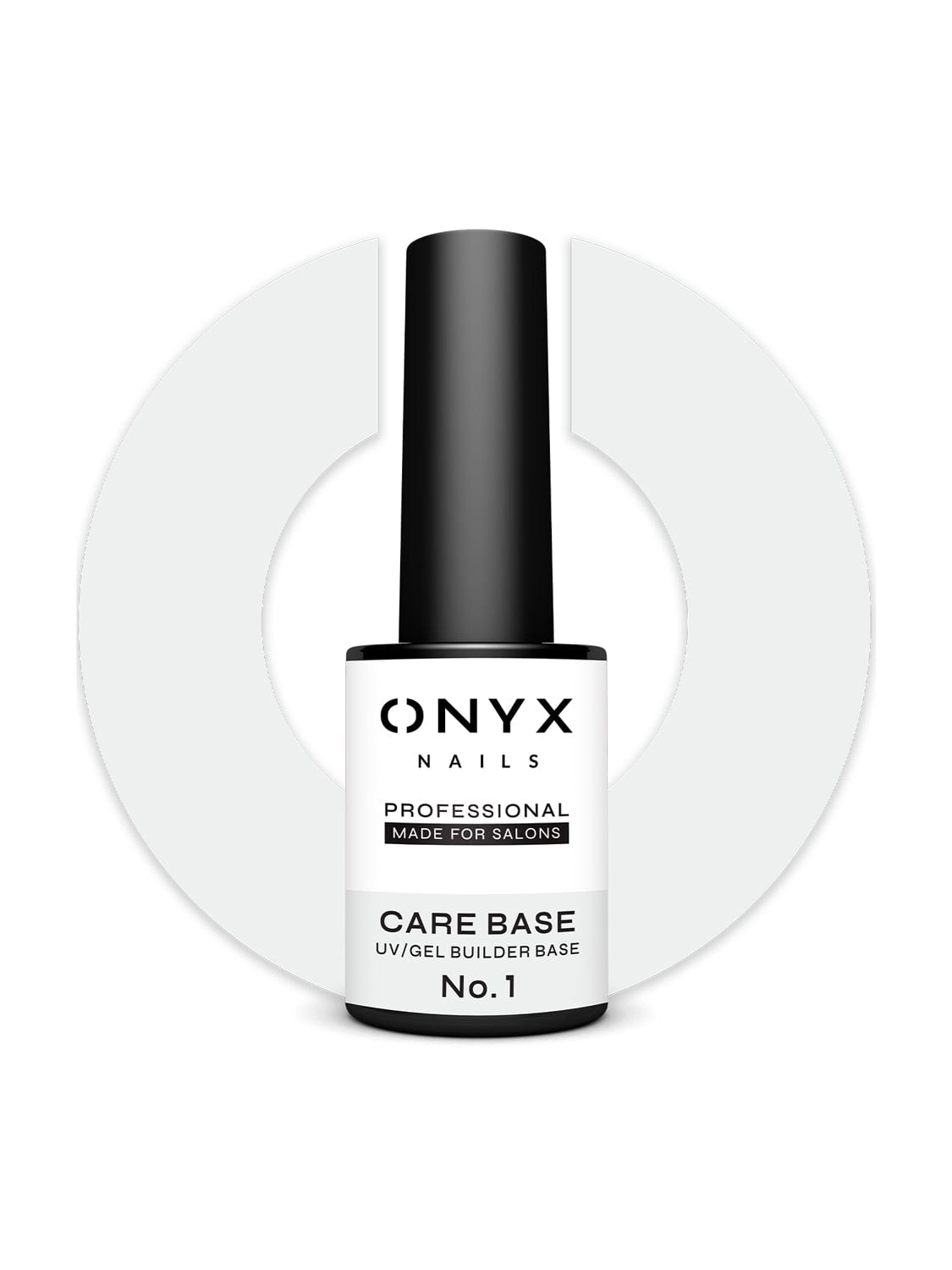 Care Base 5in1 N1 ONYX NAILS 7ml – pielęgnacyjna baza hybrydowa do słabej płytki