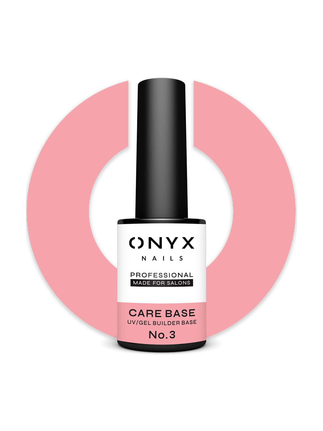 Care Base 5in1 N3 ONYX NAILS 7ml – pielęgnacyjna baza hybrydowa do słabej płytki