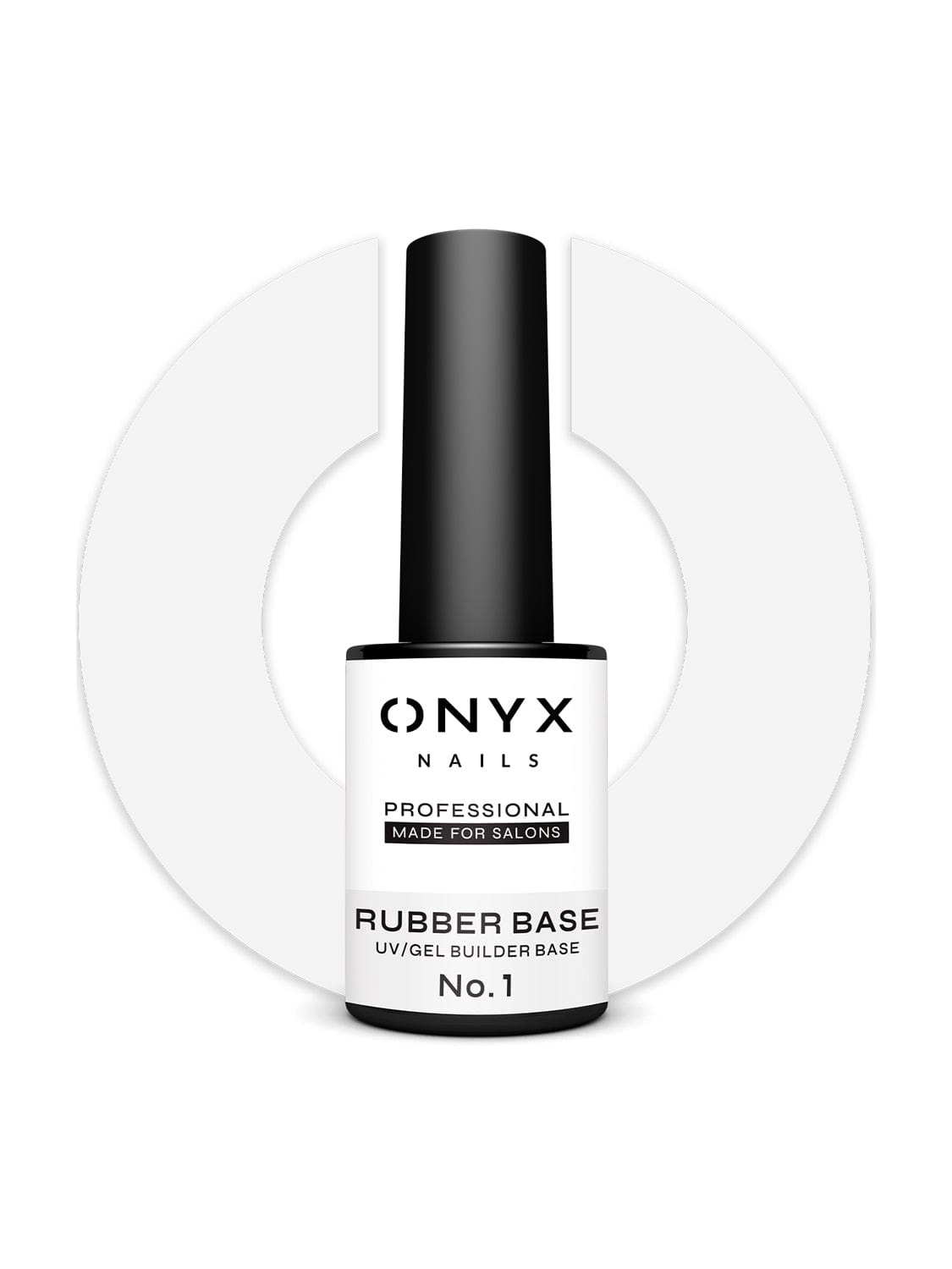 Rubber Base N1 ONYX NAILS 7ml – elastyczna baza kauczukowa dla wymagających