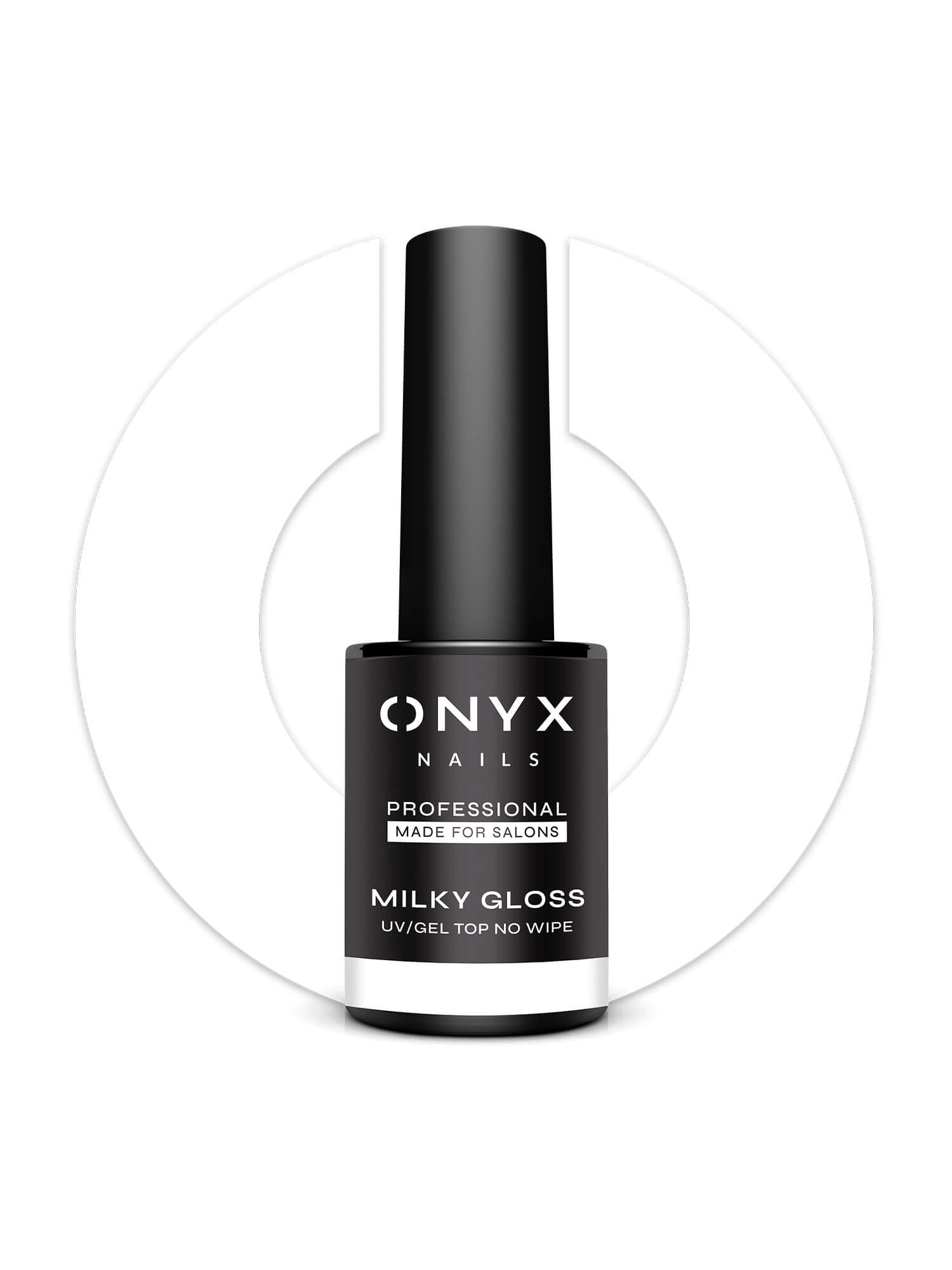 Top hybrydowy No Wipe MILKY GLOSS 7 ml