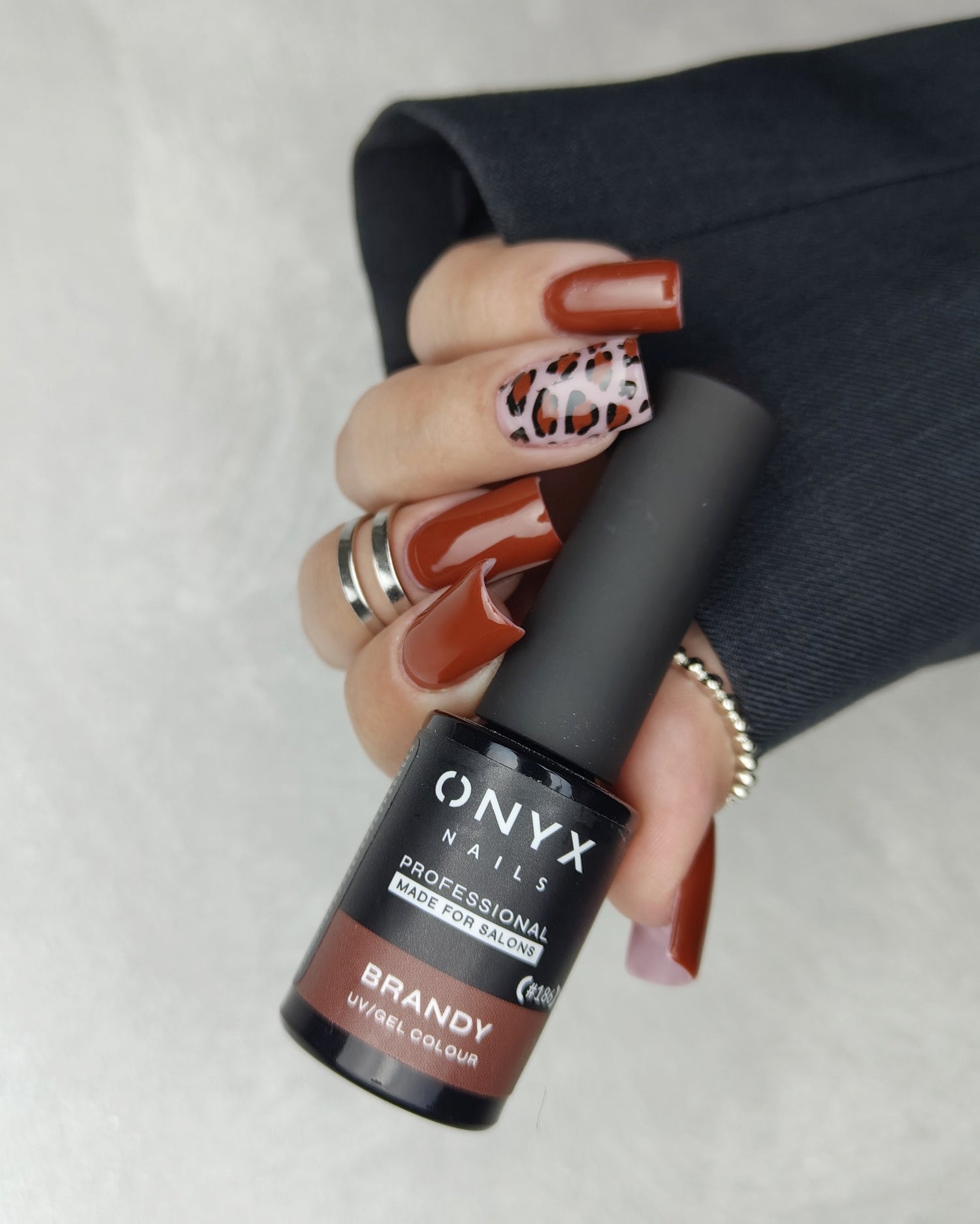 186 Lakier Hybrydowy Brandy 7ml