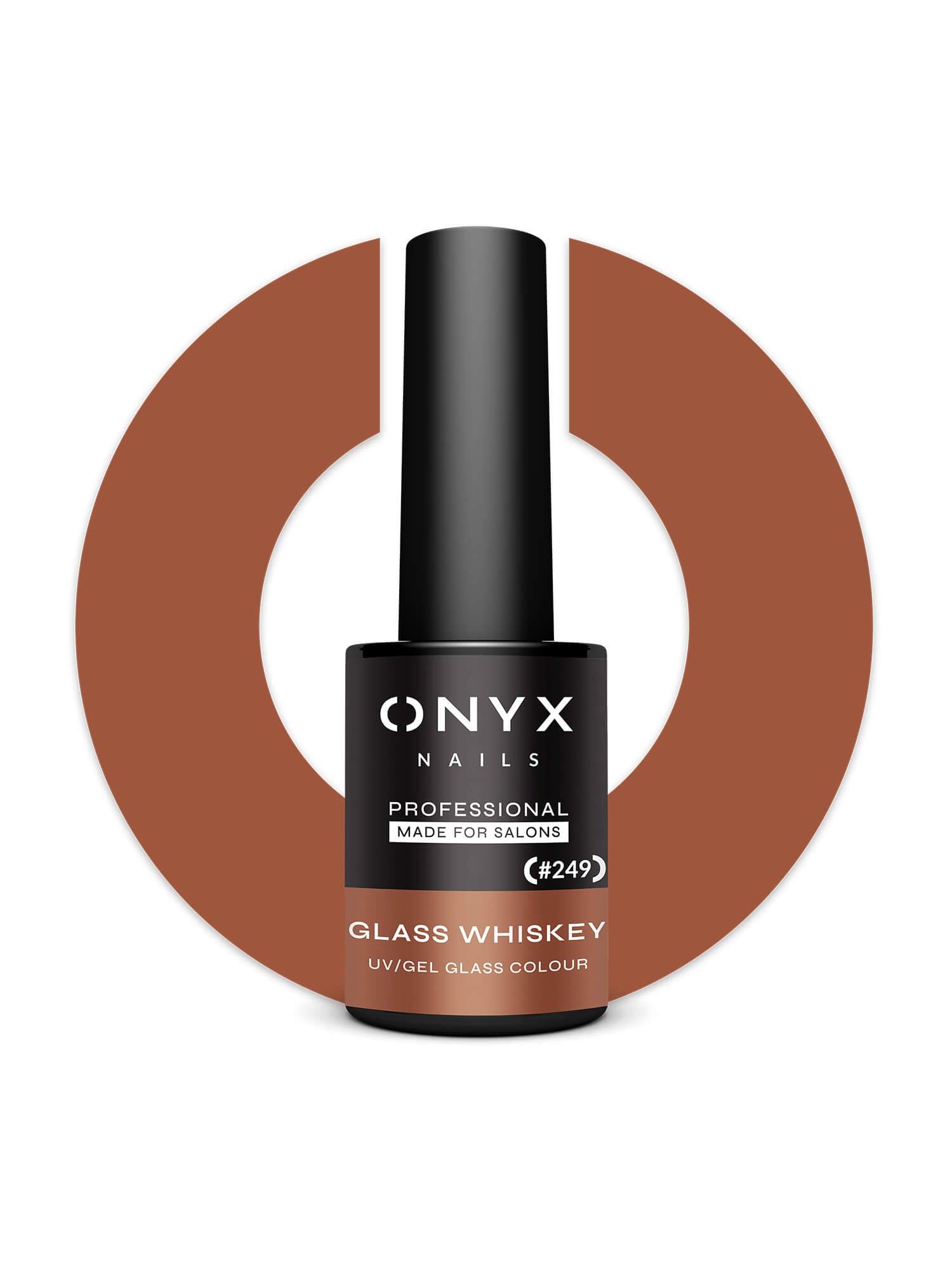 249 Lakier hybrydowy Glass Whiskey 7 ml