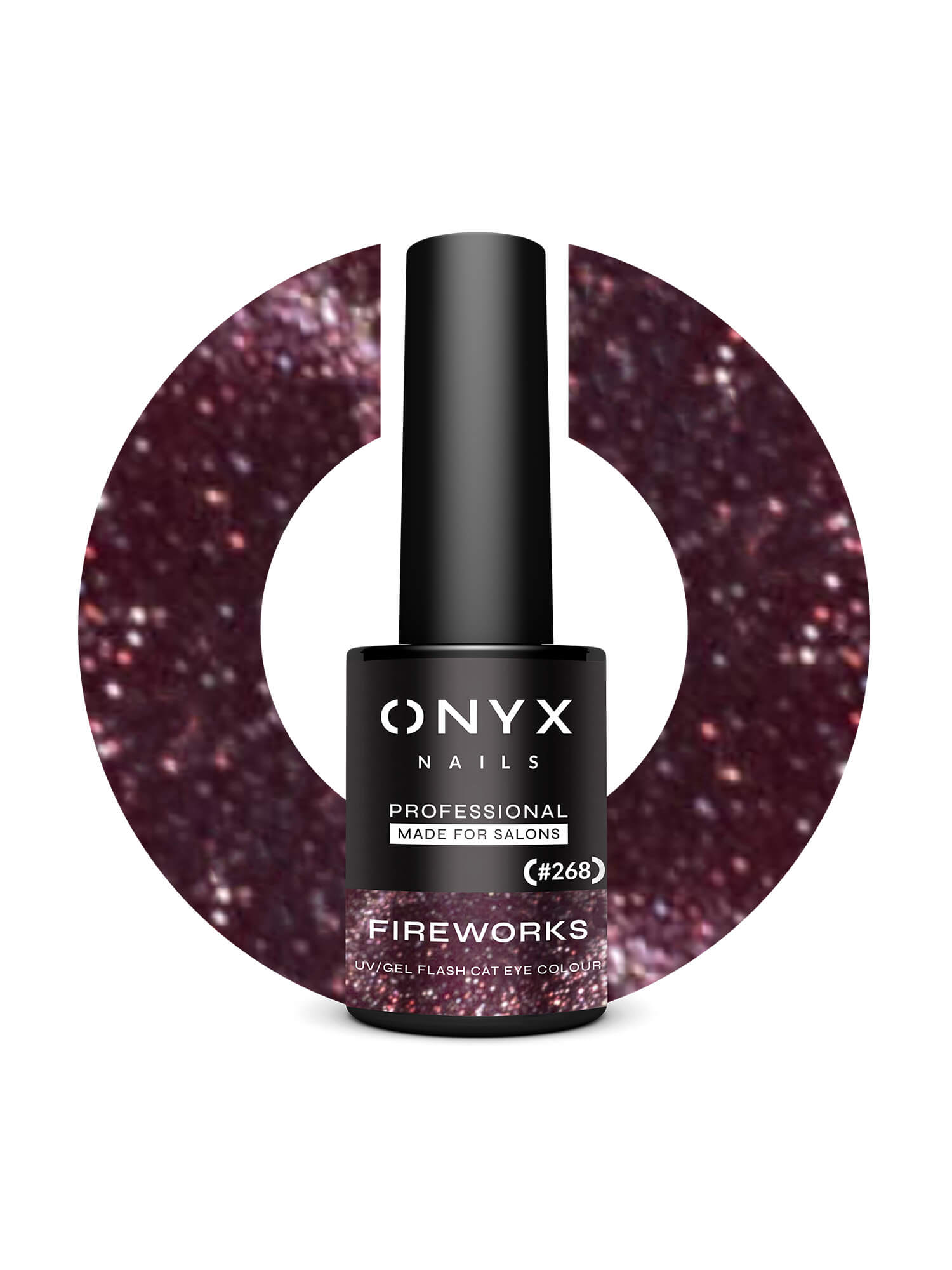 268 Lakier hybrydowy FIRE WORKS 7 ml