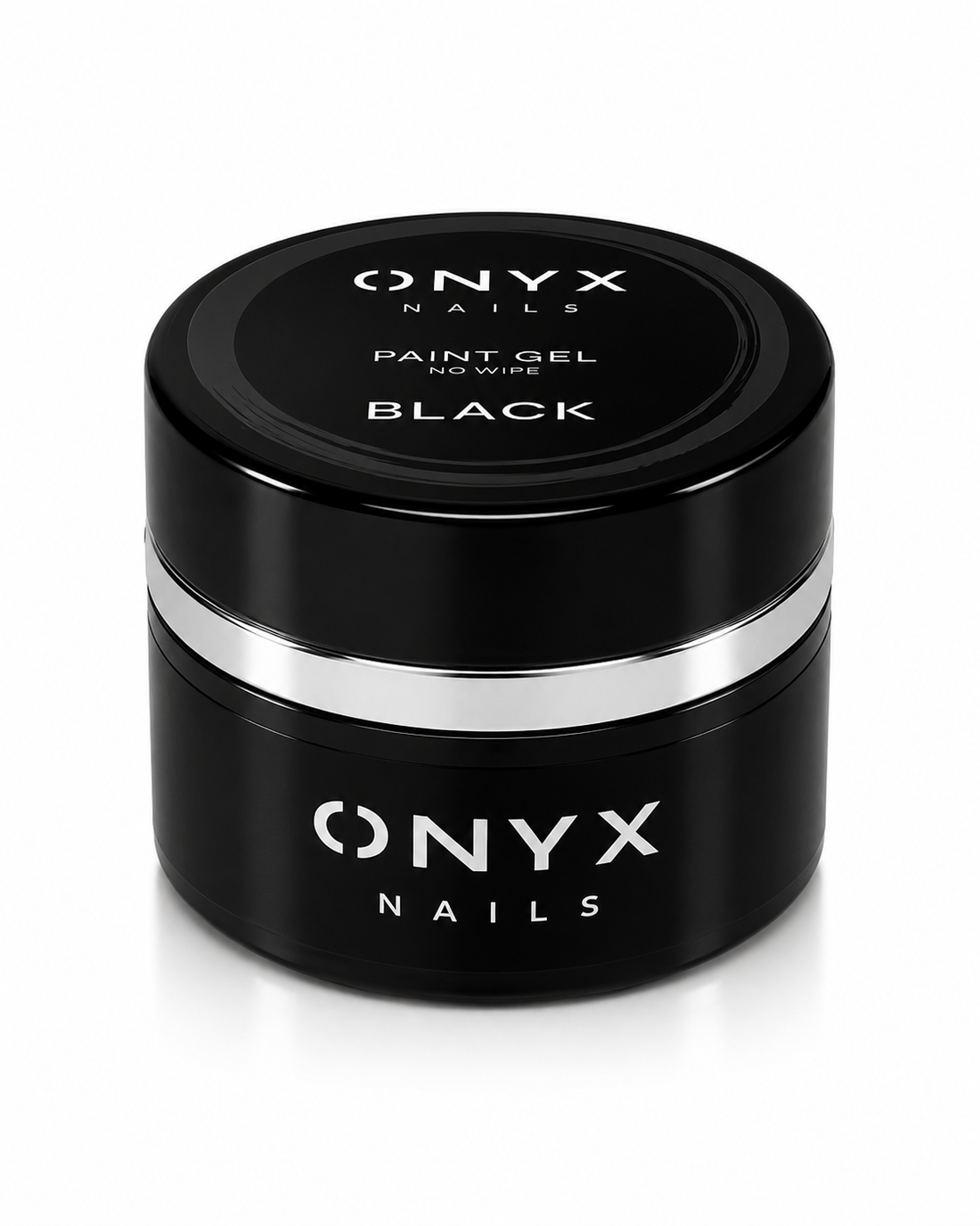 PAINT GEL BLACK – czarny żel do zdobień no wipe