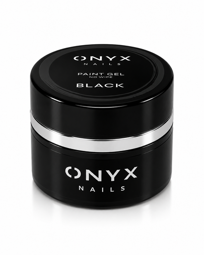 PAINT GEL BLACK – czarny żel do zdobień no wipe