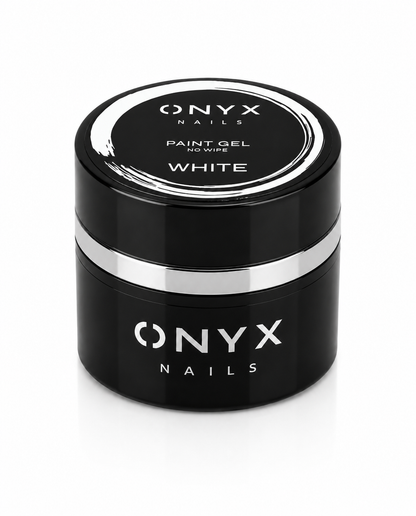 PAINT GEL WHITE – biały żel do zdobień no wipe