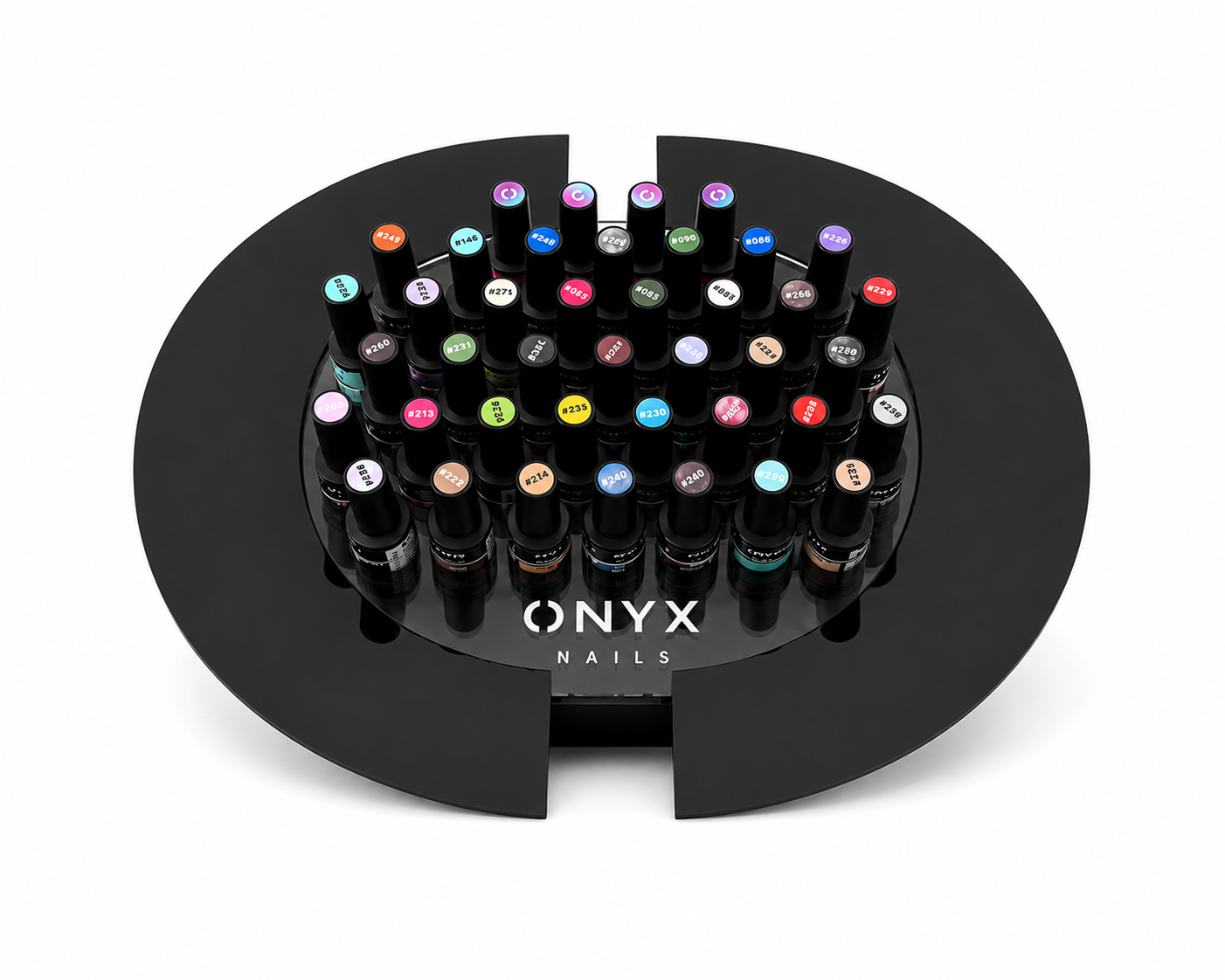 Expozytor na lakiery OVAL