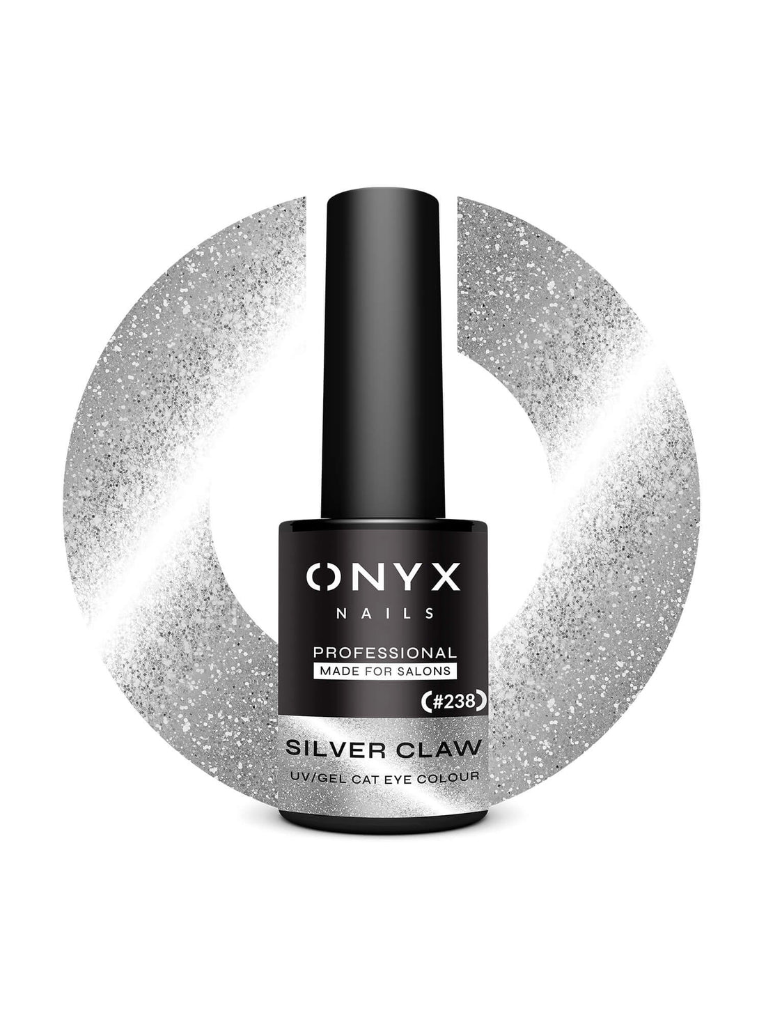 238 Lakier Hybrydowy Silver Claw 7ml