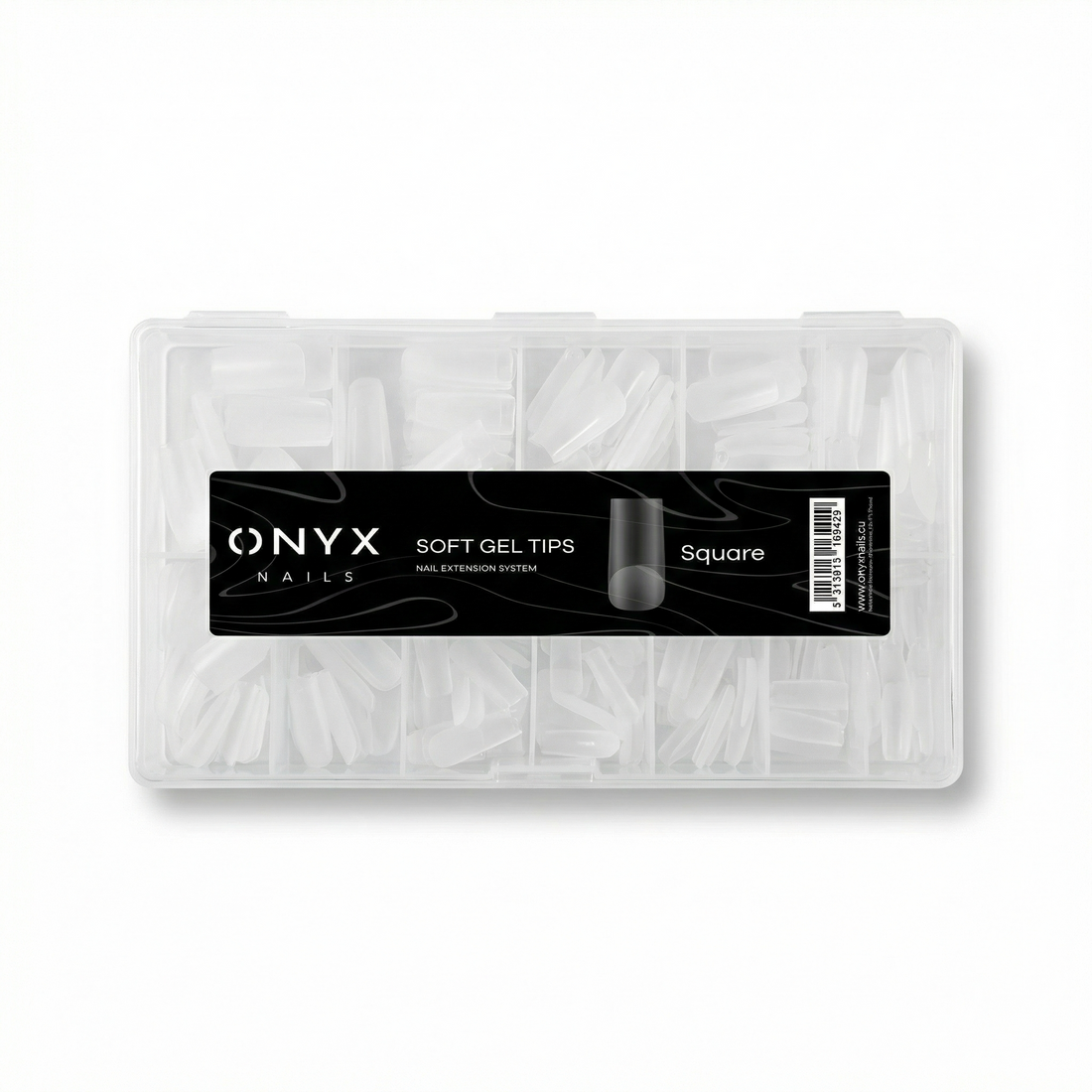 Tipsy Żelowe 500 szt. KWADRAT