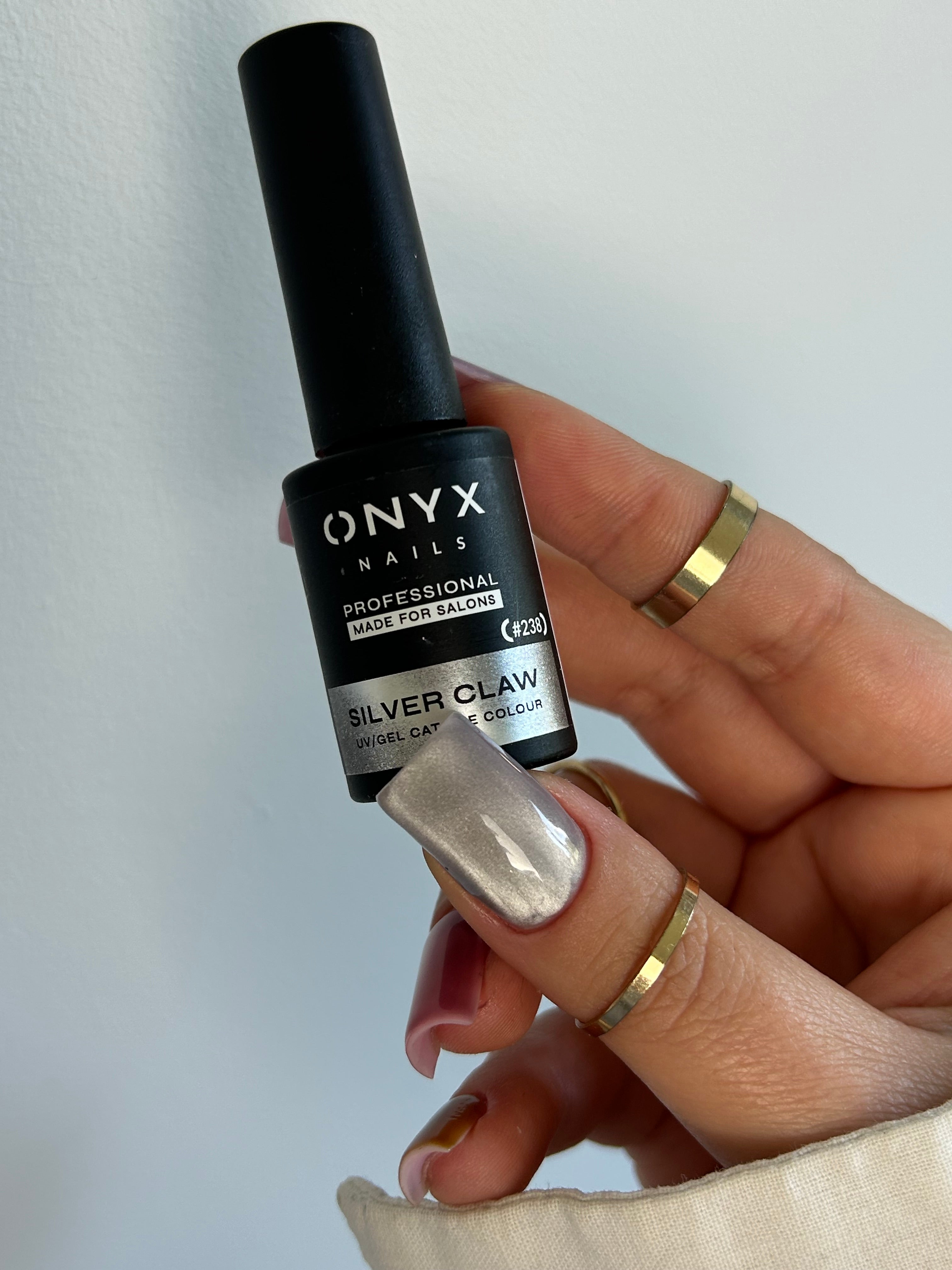 238 Lakier Hybrydowy Silver Claw 7ml