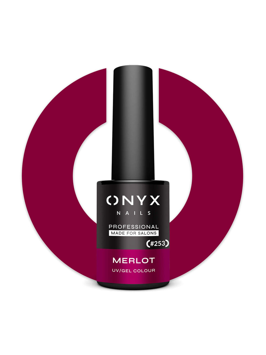 253 Lakier hybrydowy Merlot 7 ml