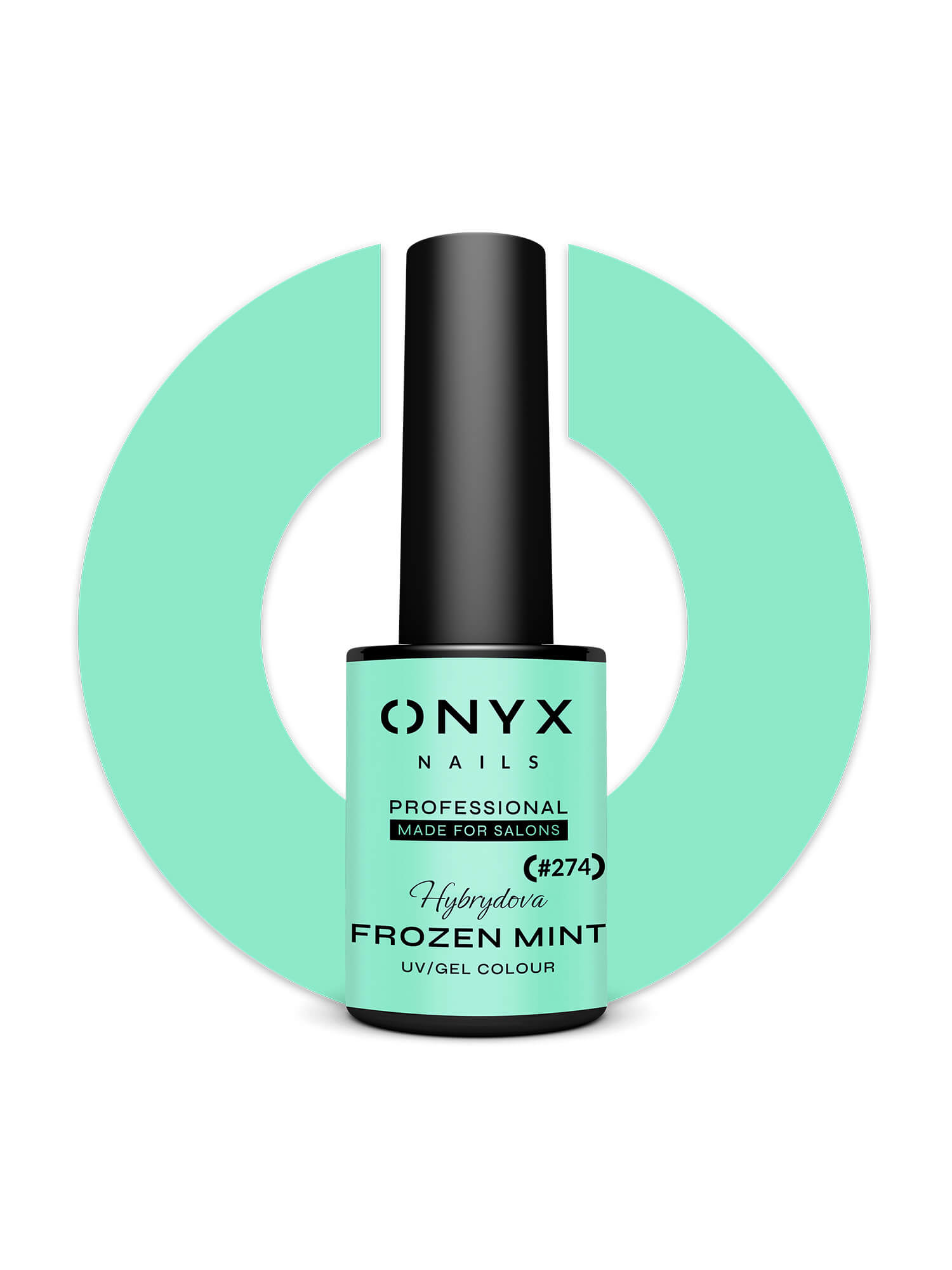 274 Lakier hybrydowy FROZEN MINT 7ml