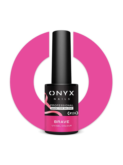 Onyx Nails Ημιμόνιμο βερνίκι 126 Brave 7 ml