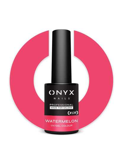 Onyx Nails Ημιμόνιμο βερνίκι 139 Watermelon 7 ml