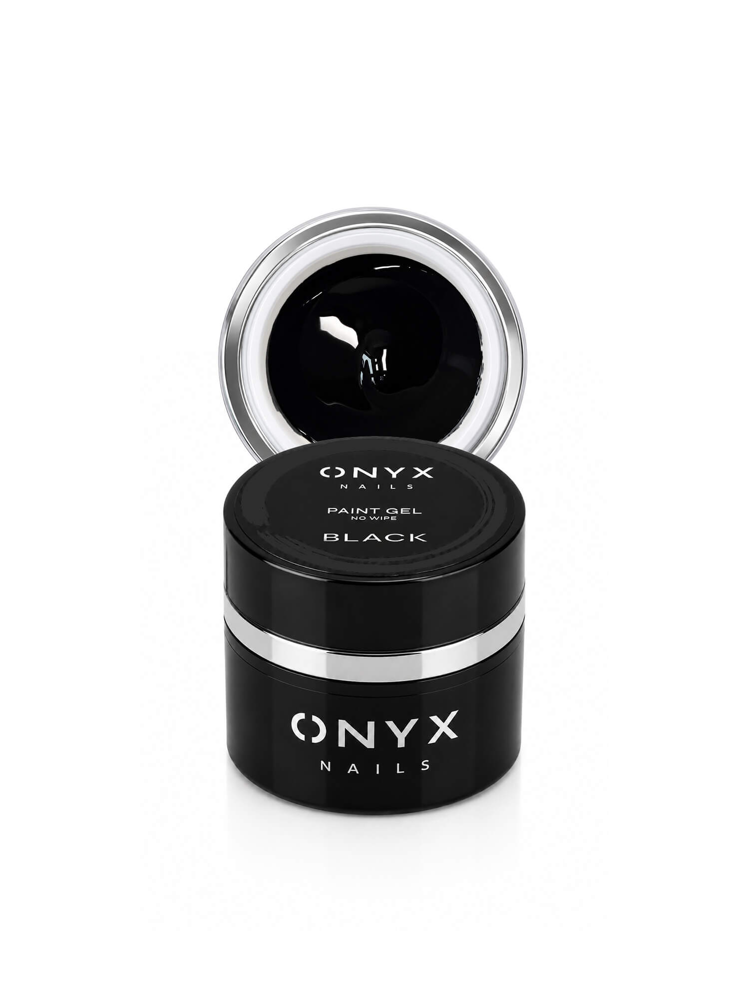 PAINT GEL BLACK – czarny żel do zdobień no wipe