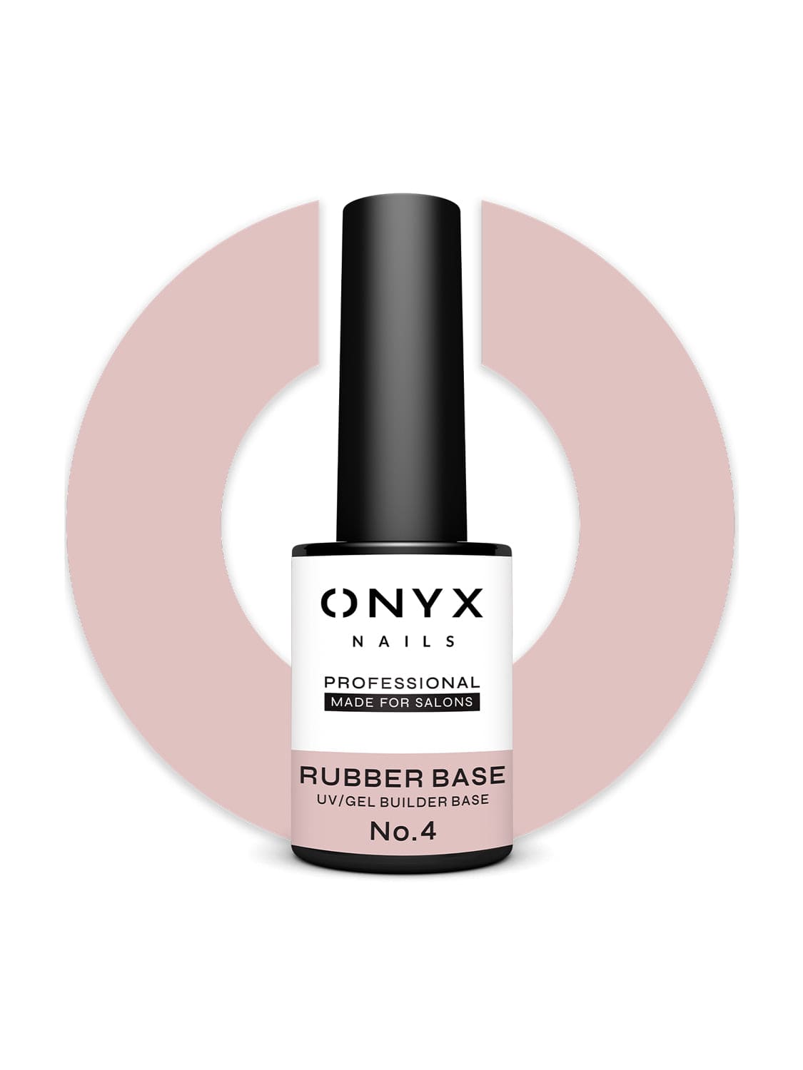 Onyx Nails Ενισχυμένη Βάση - Rubber Base - No.4 7 ml