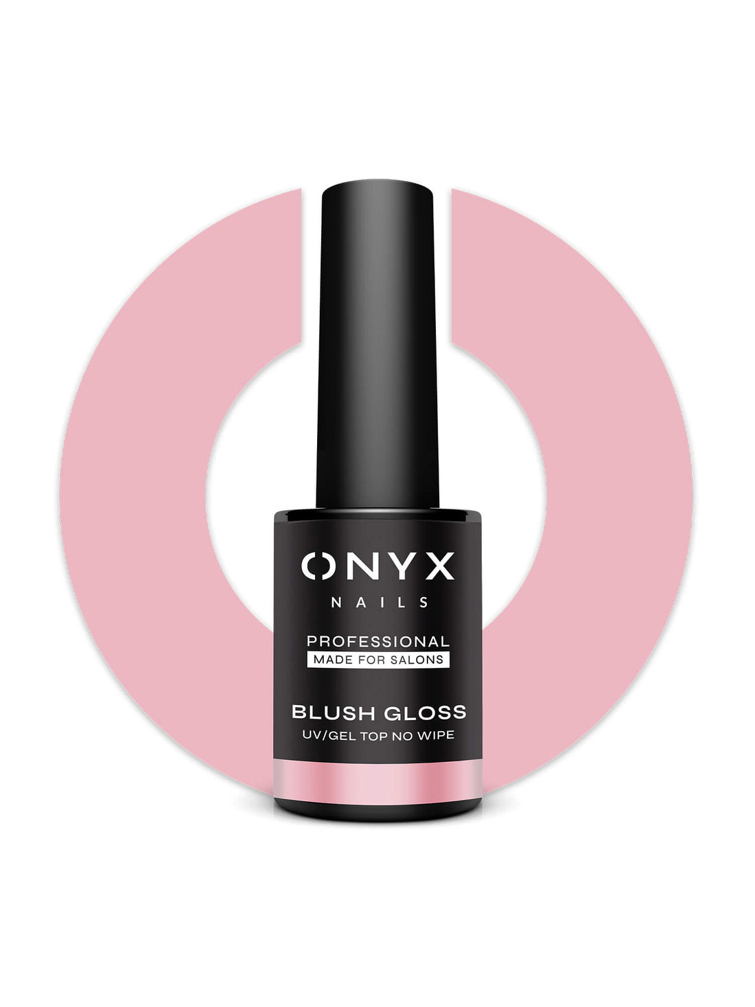 Top hybrydowy No Wipe BLUSH GLOSS 7 ml