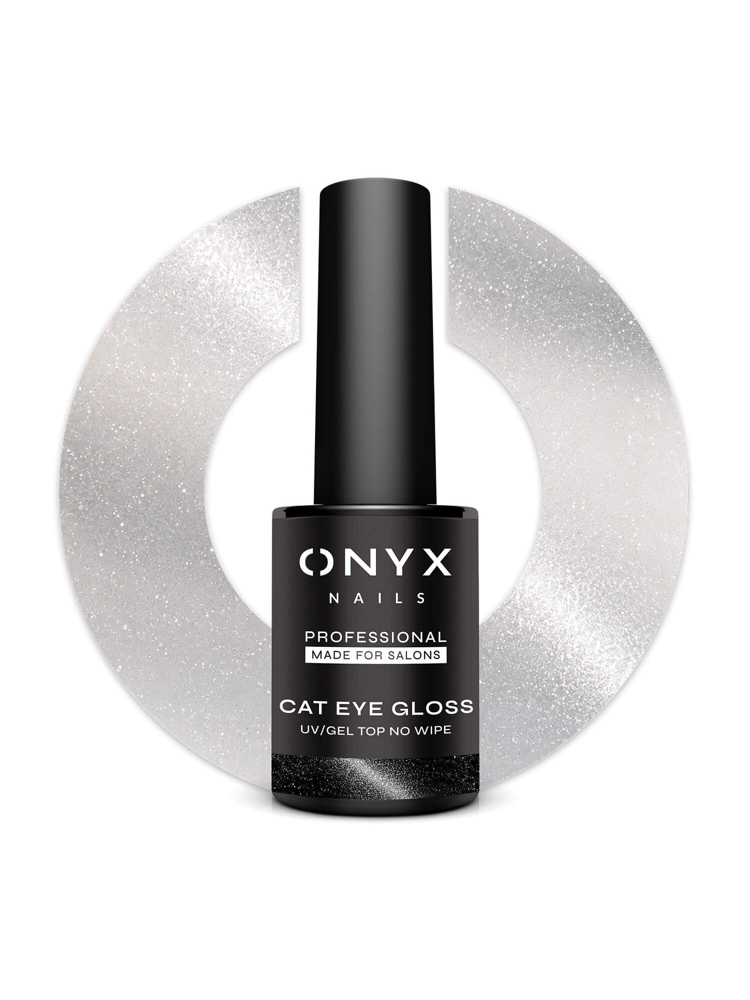 Top hybrydowy No Wipe CAT EYE GLOSS 7 ml