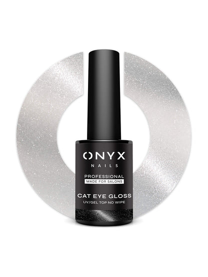 Top hybrydowy No Wipe CAT EYE GLOSS 7 ml