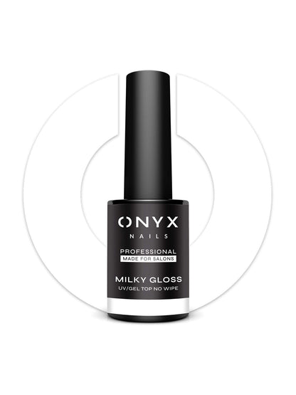 Top hybrydowy No Wipe MILKY GLOSS 7 ml