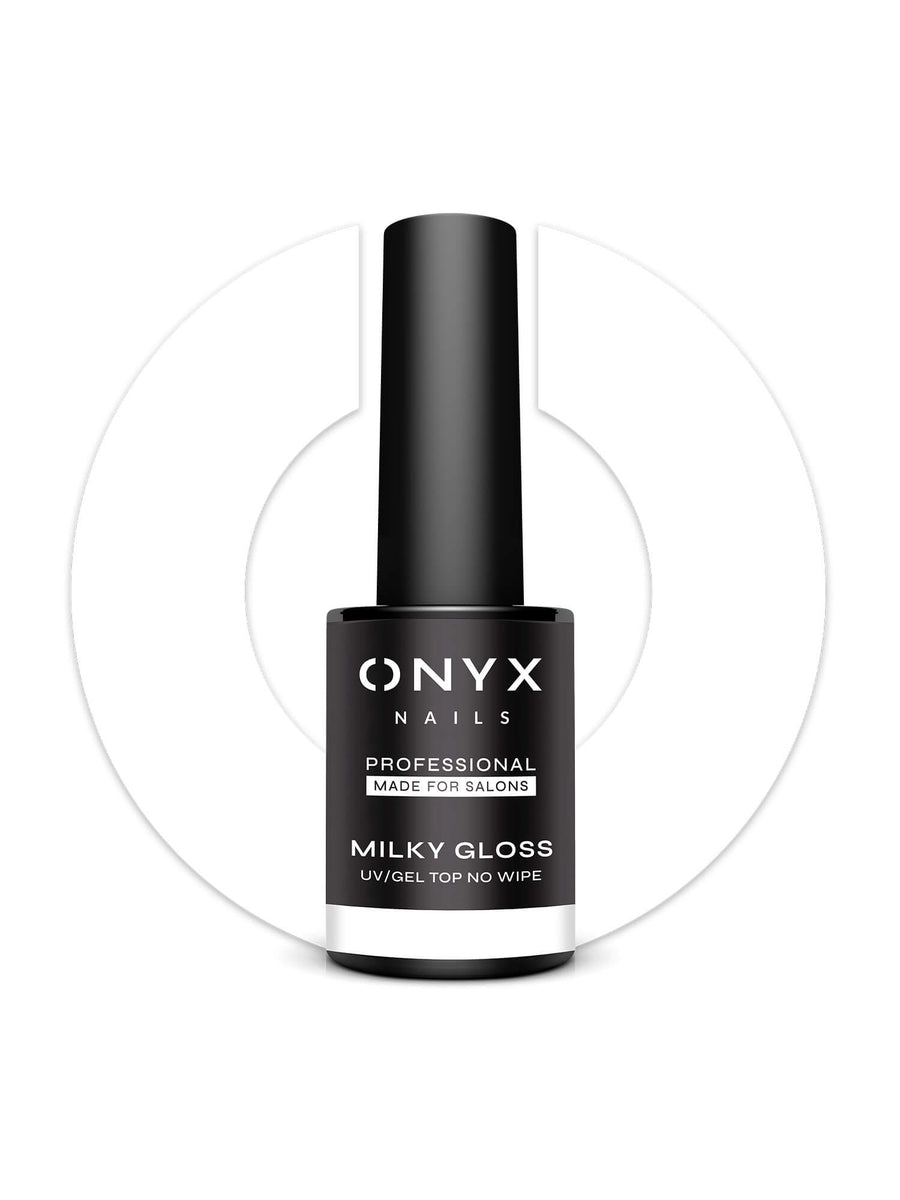 Top hybrydowy No Wipe MILKY GLOSS 7 ml