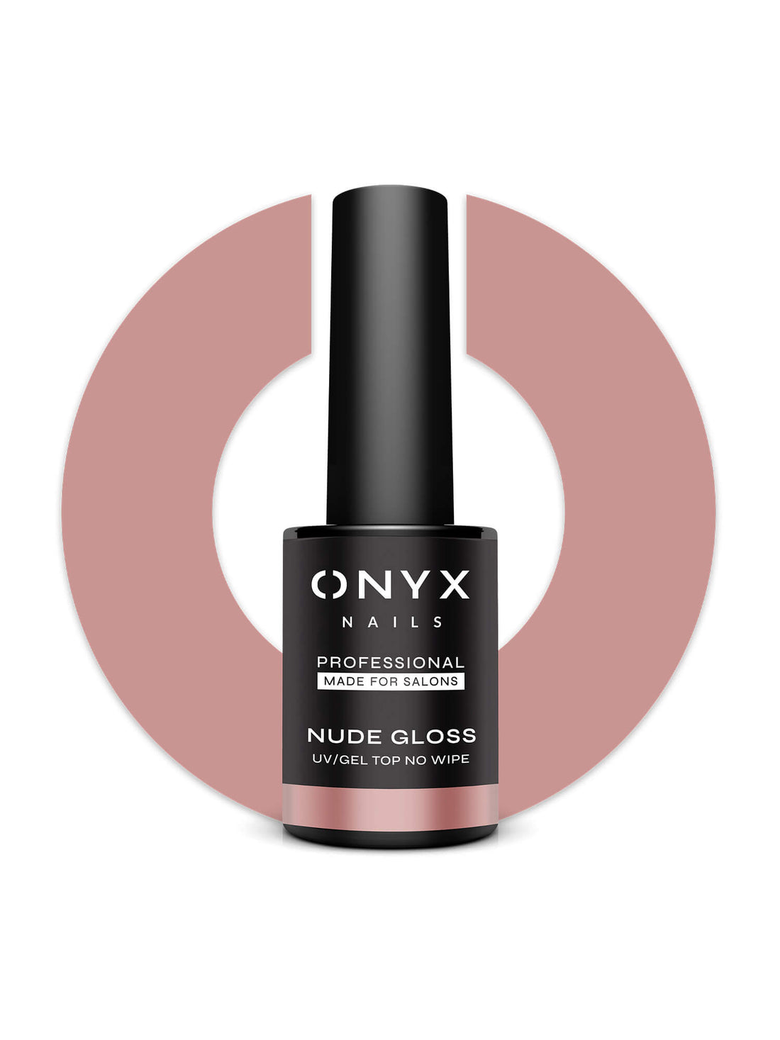 Top hybrydowy No Wipe NUDE GLOSS 7 ml