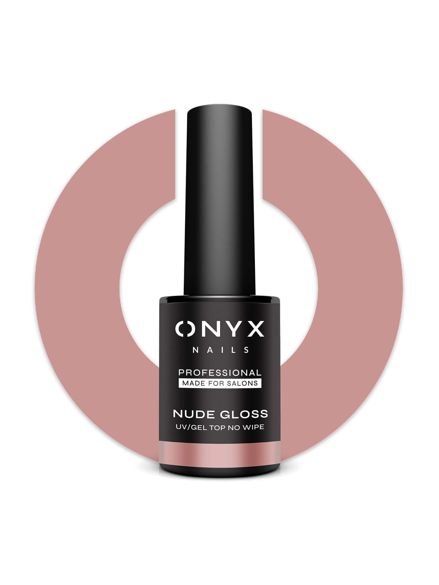 Top hybrydowy No Wipe NUDE GLOSS 7 ml