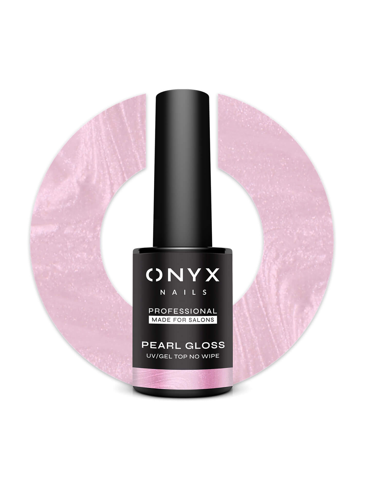 Top hybrydowy No Wipe PEARL GLOSS 7 ml